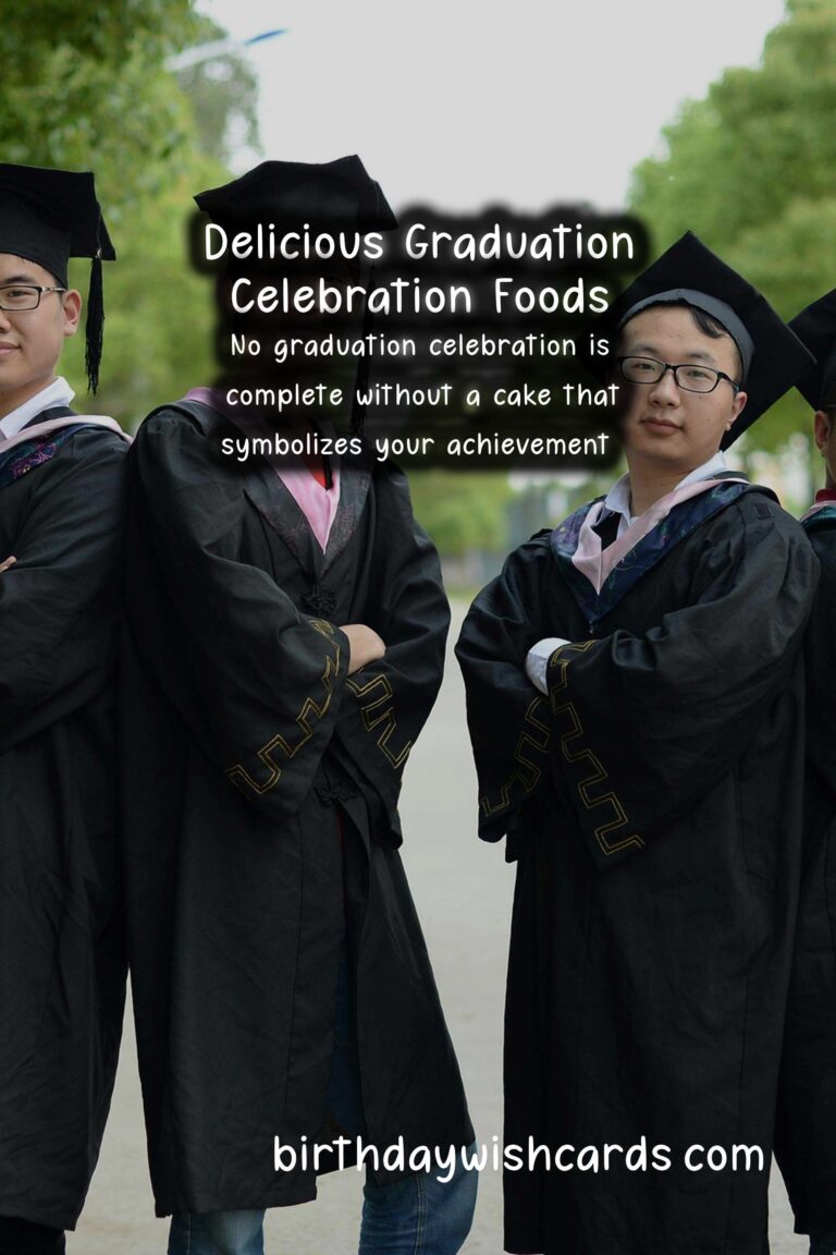 Delicious Foods Associated with Graduation Celebrations