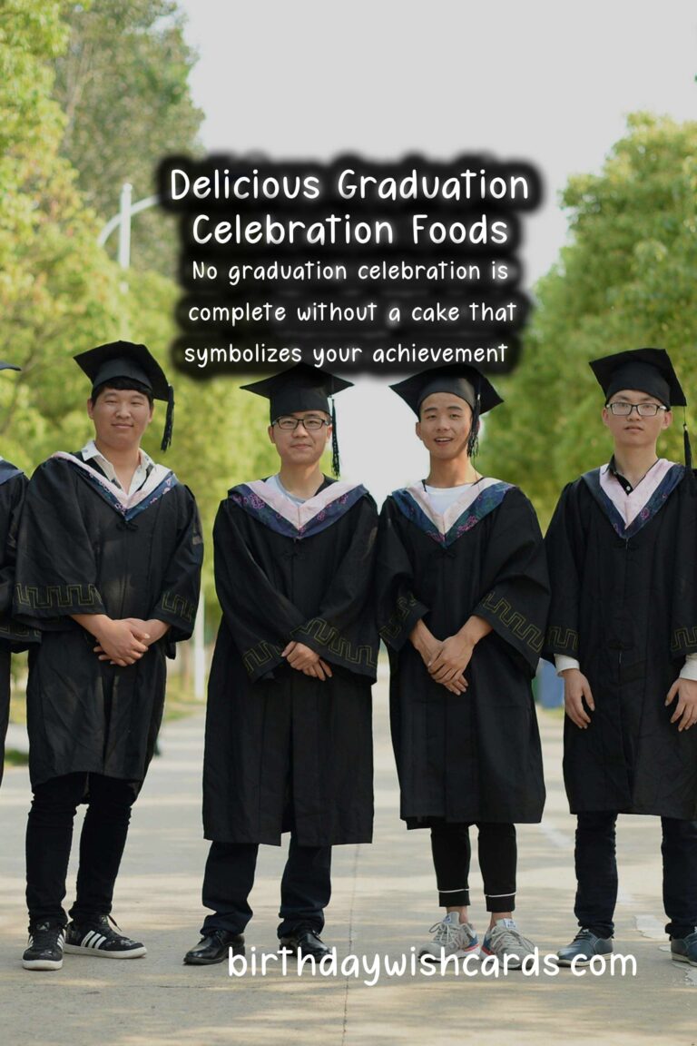 Delicious Foods Associated with Graduation Celebrations