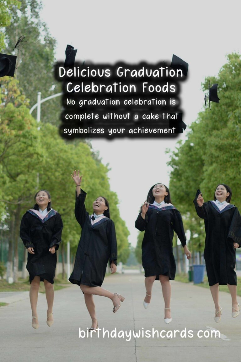 Delicious Foods Associated with Graduation Celebrations