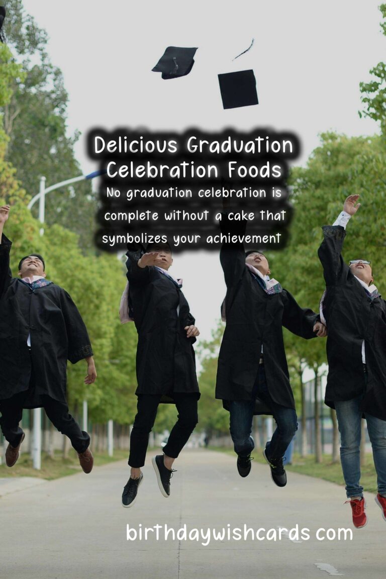 Delicious Foods Associated with Graduation Celebrations