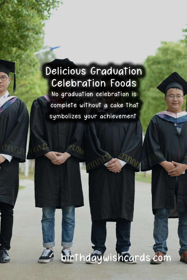 Delicious Foods Associated with Graduation Celebrations