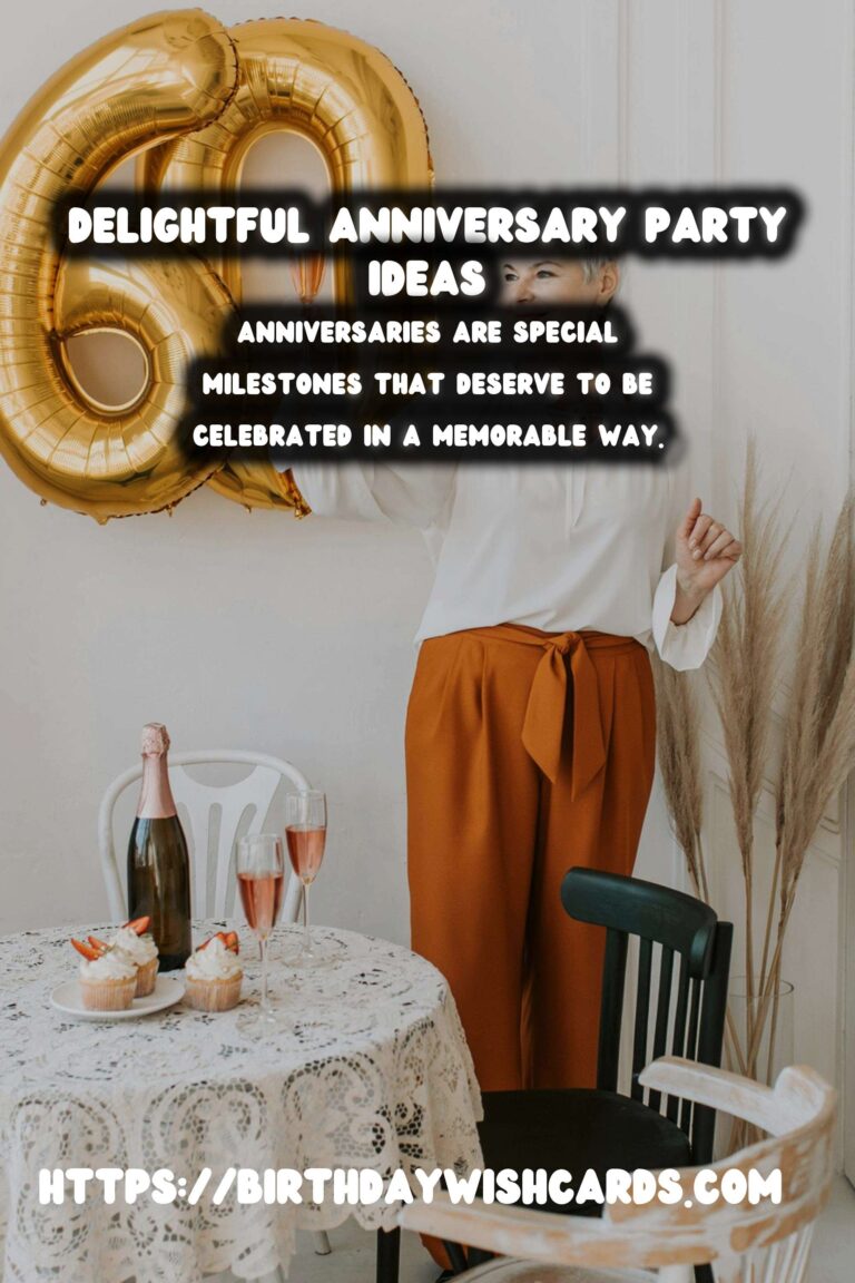 Delightful Anniversary Party Themes That Will Wow Your Guests