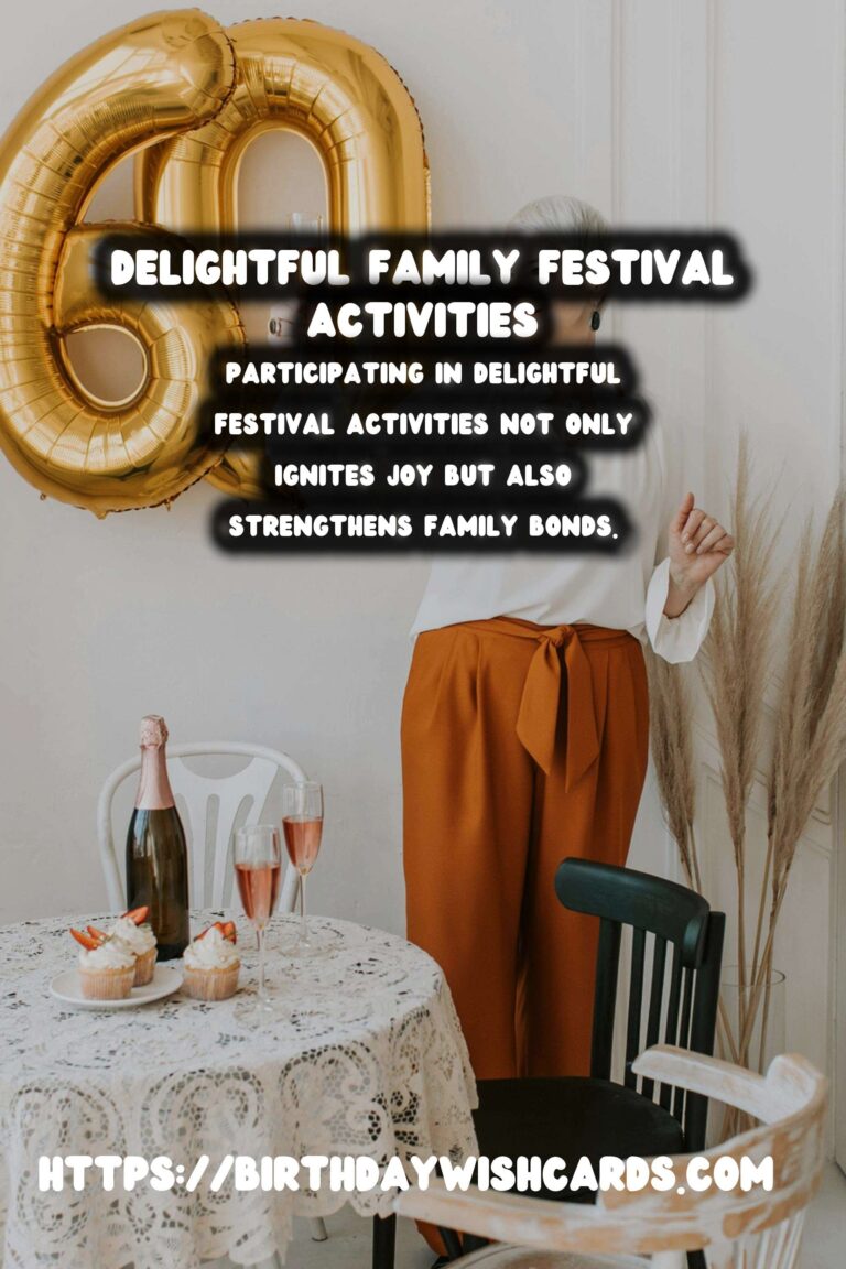 Delightful Festival Activities for Families That Spark Joy