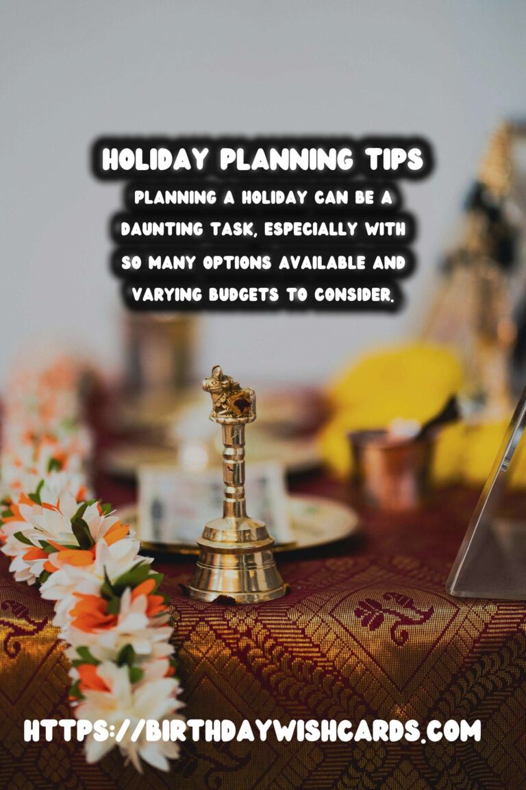 Delightful Global Holiday Planning For Every Budget