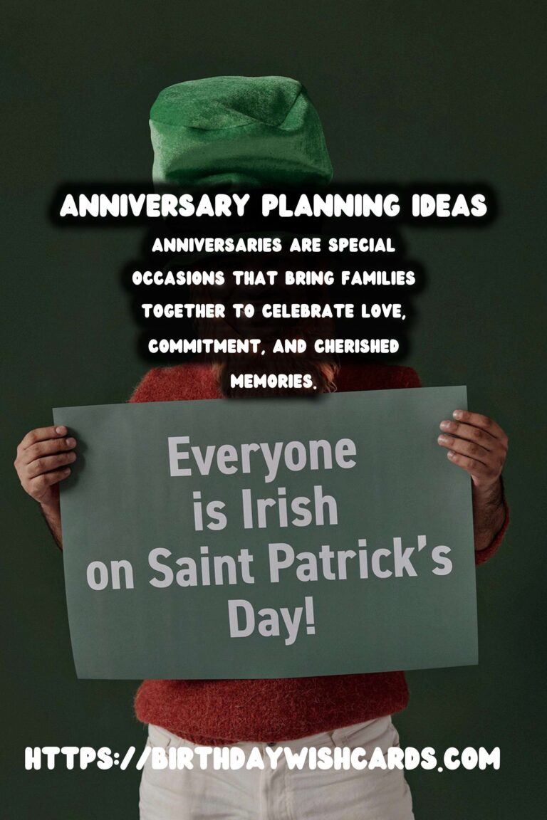 Dynamic Anniversary Planning Tips For the Whole Family