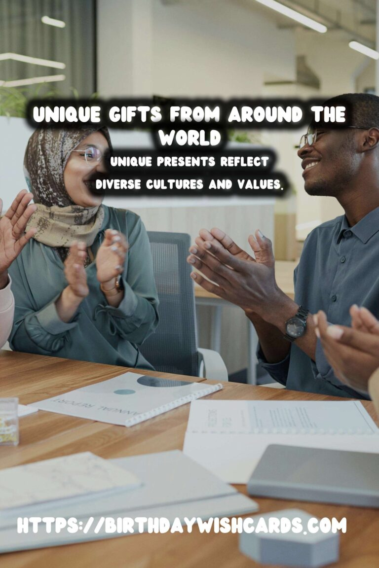 Dynamic International Celebration Gifts That Are Unique