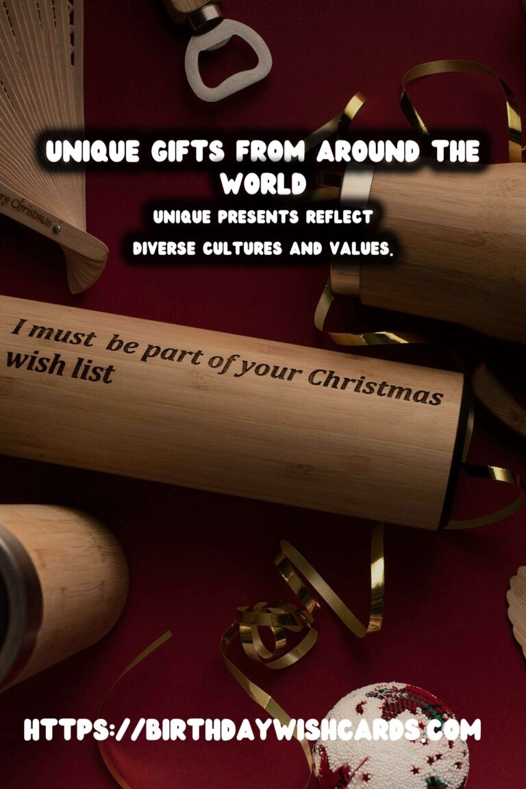 Dynamic International Celebration Gifts That Are Unique