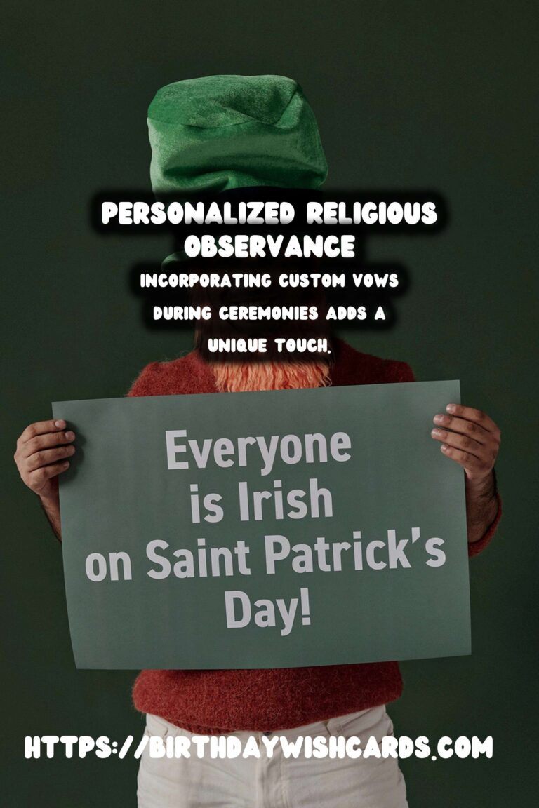 Dynamic Ways to Personalize Religious Observance Planning