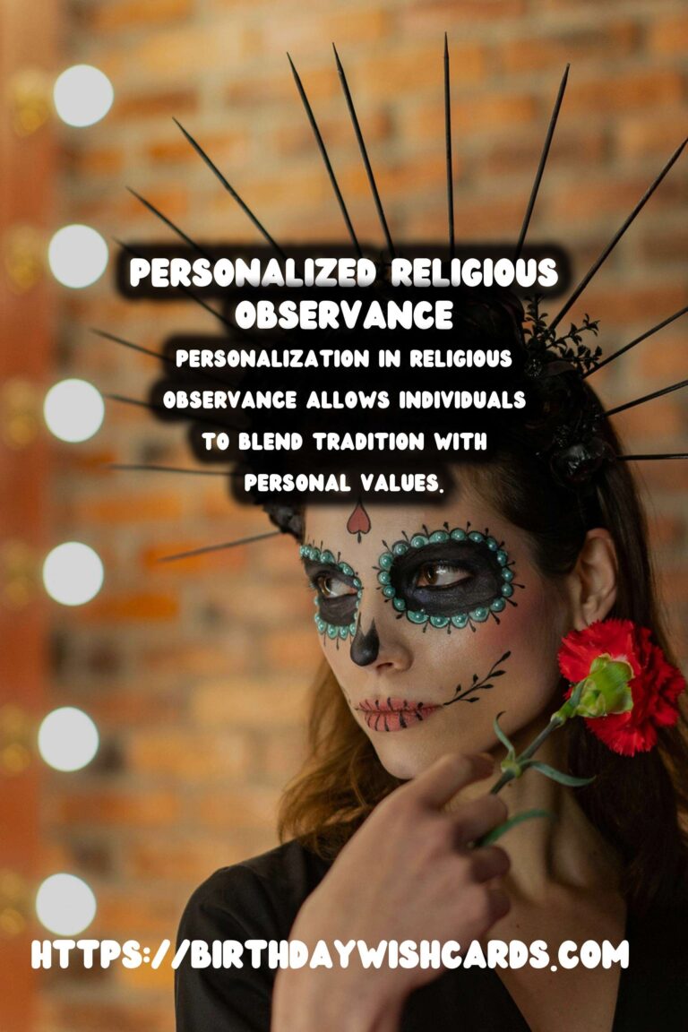 Dynamic Ways to Personalize Religious Observance Planning