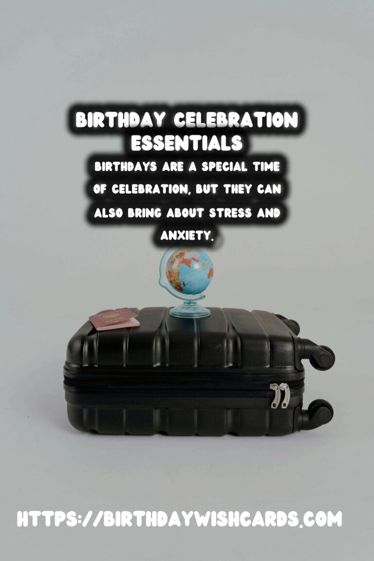 Dynamic Ways to Prepare a Birthday Survival Guide