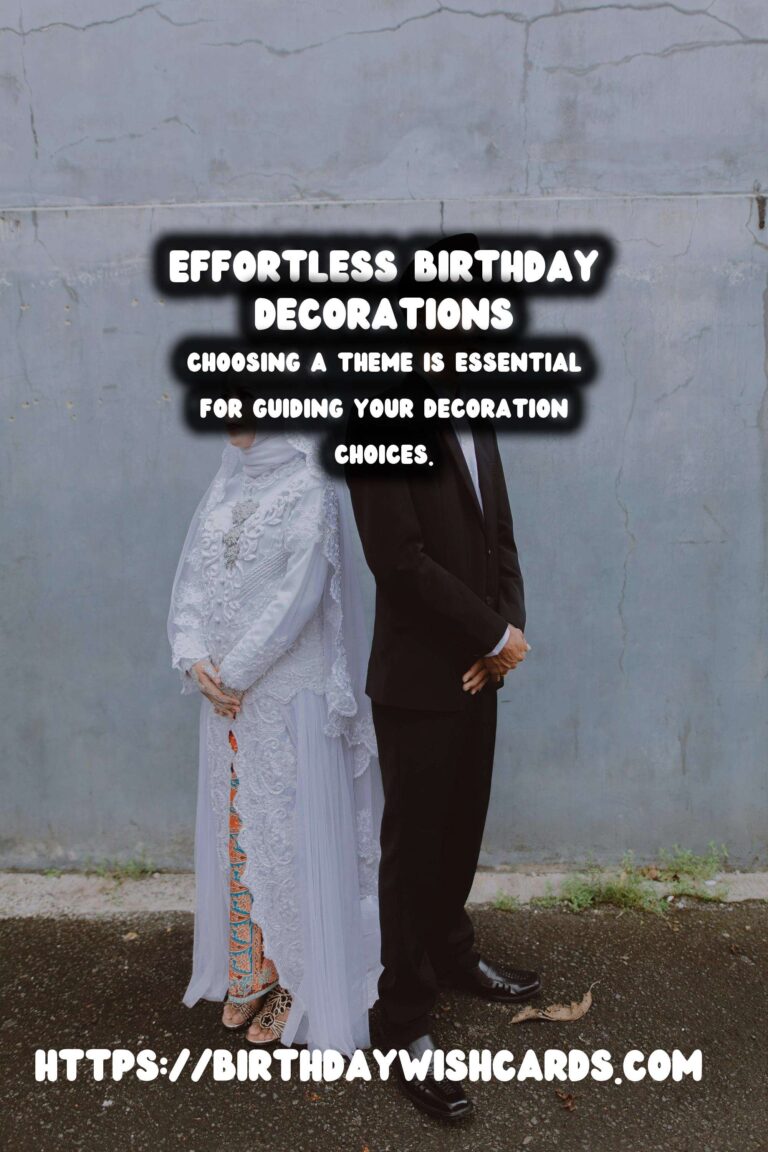 Effortless Birthday Decorations For Every Budget