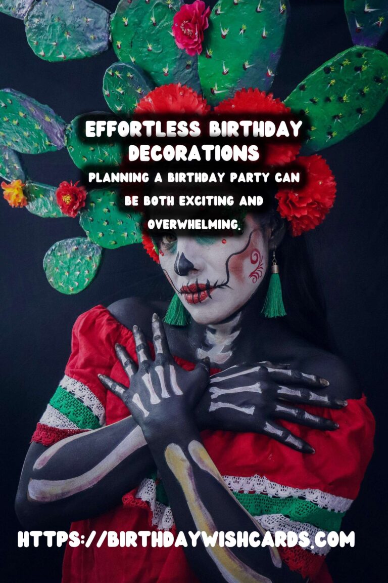 Effortless Birthday Decorations For Every Budget