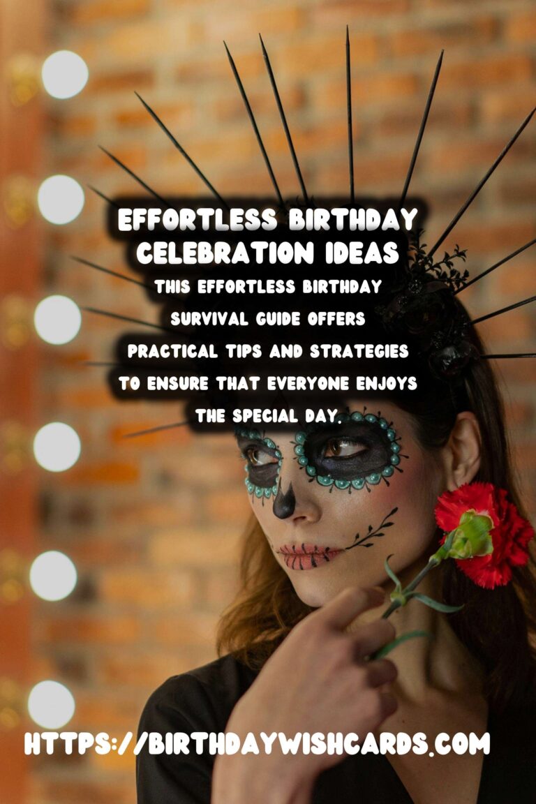 Effortless Birthday Survival Guide For the Whole Family