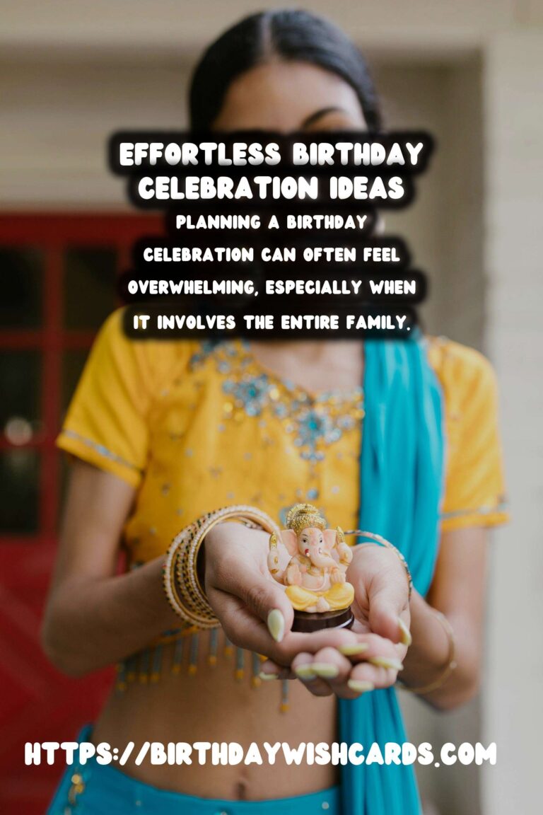 Effortless Birthday Survival Guide For the Whole Family