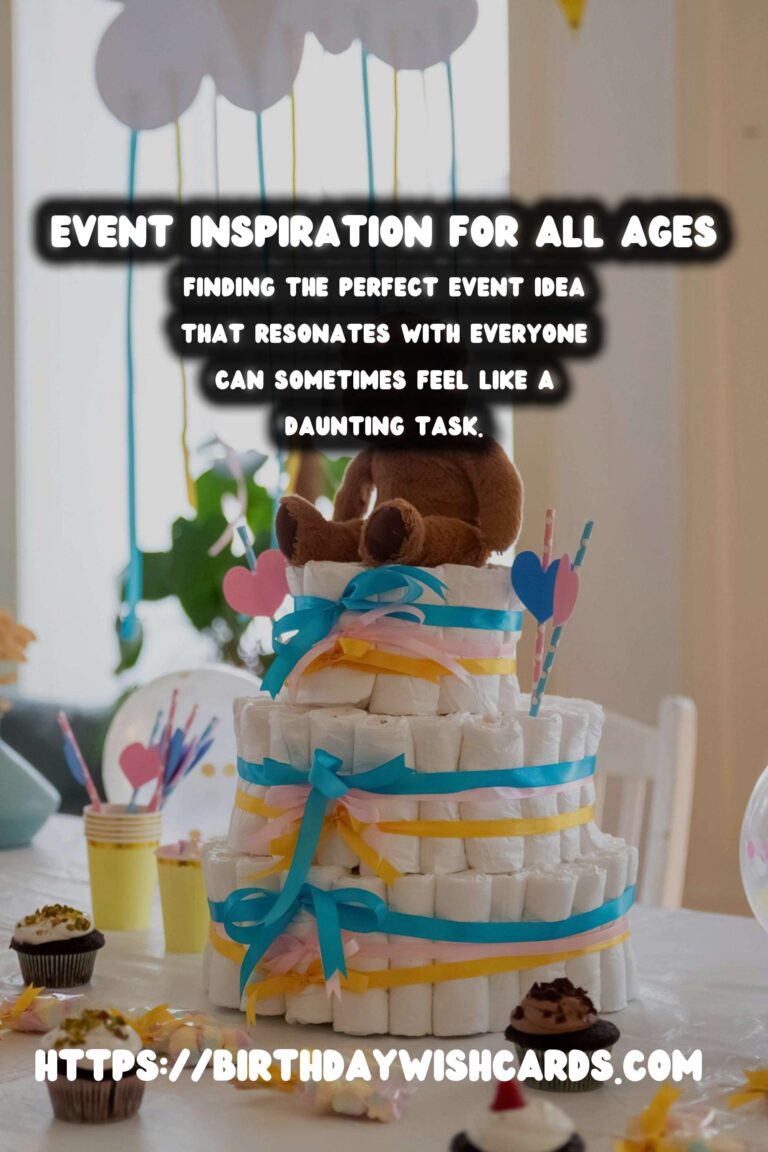 Effortless Global Event Inspiration For Every Age Group