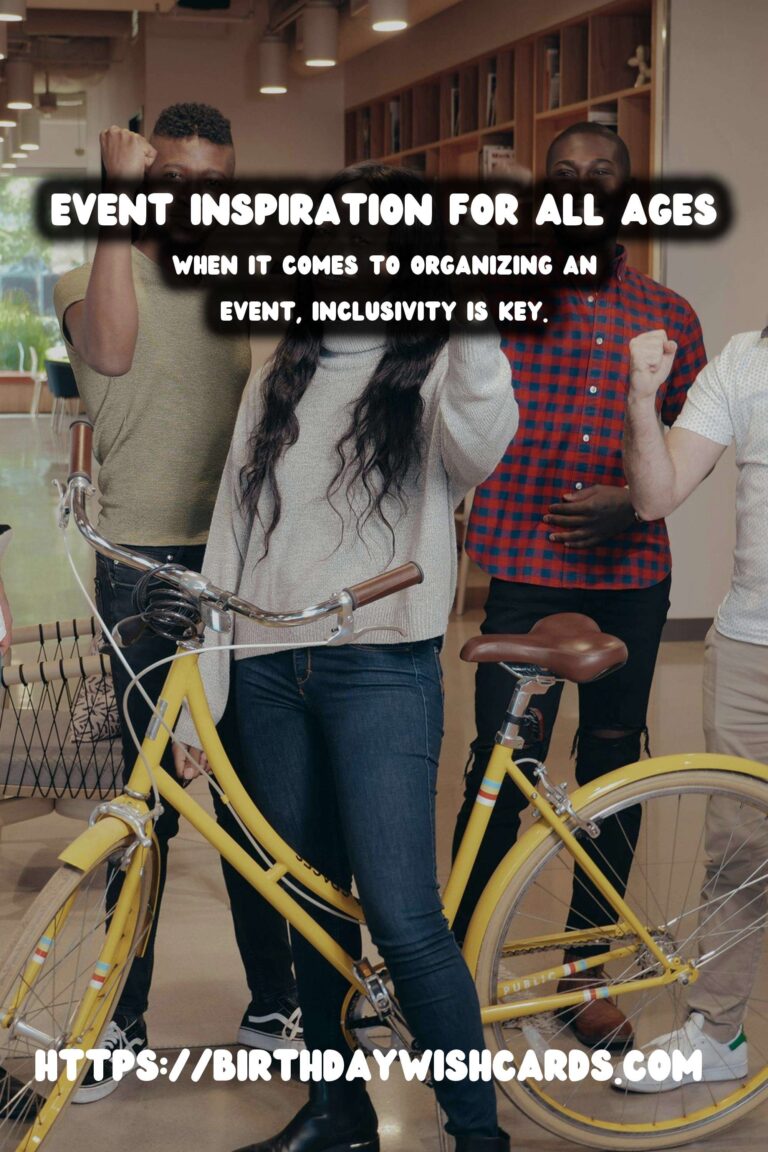 Effortless Global Event Inspiration For Every Age Group
