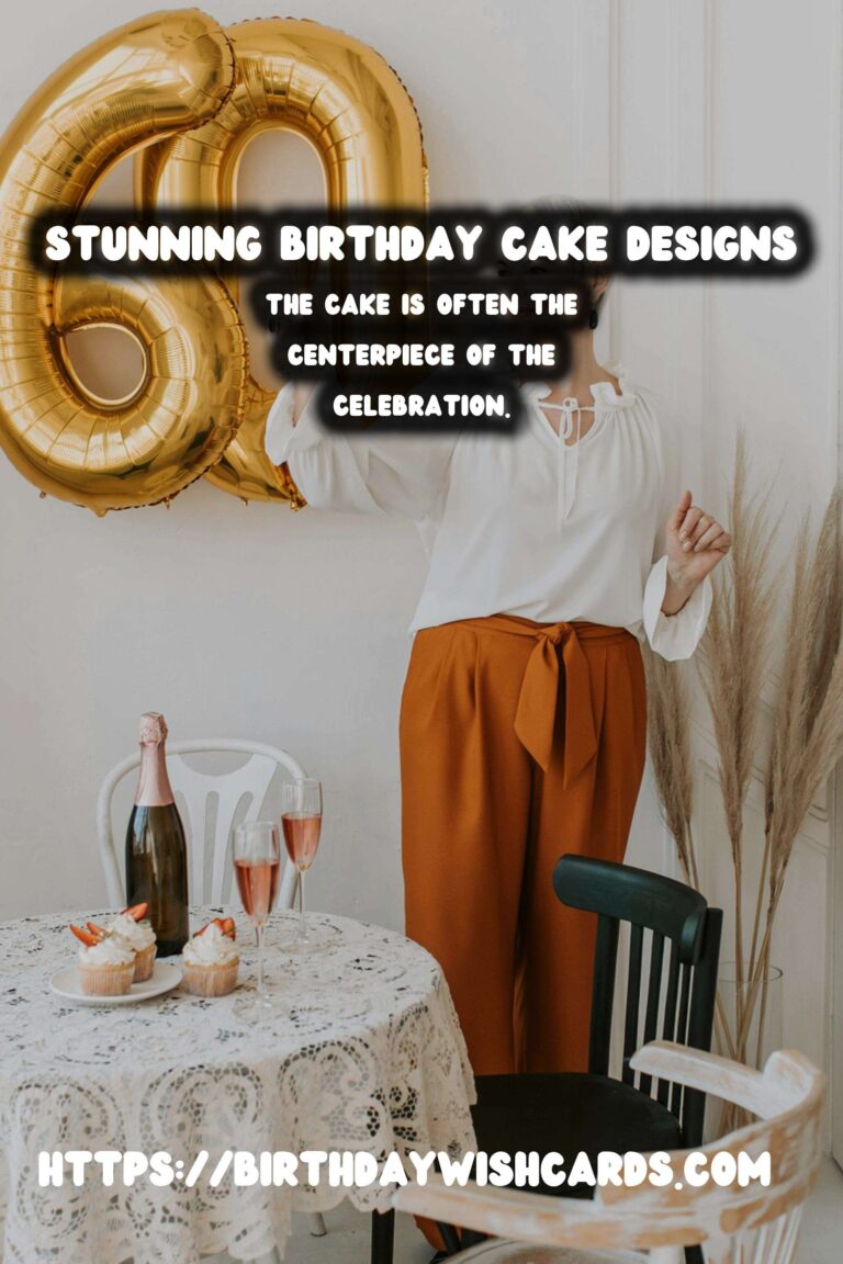 Effortless Ways to Design Birthday Cake Ideas