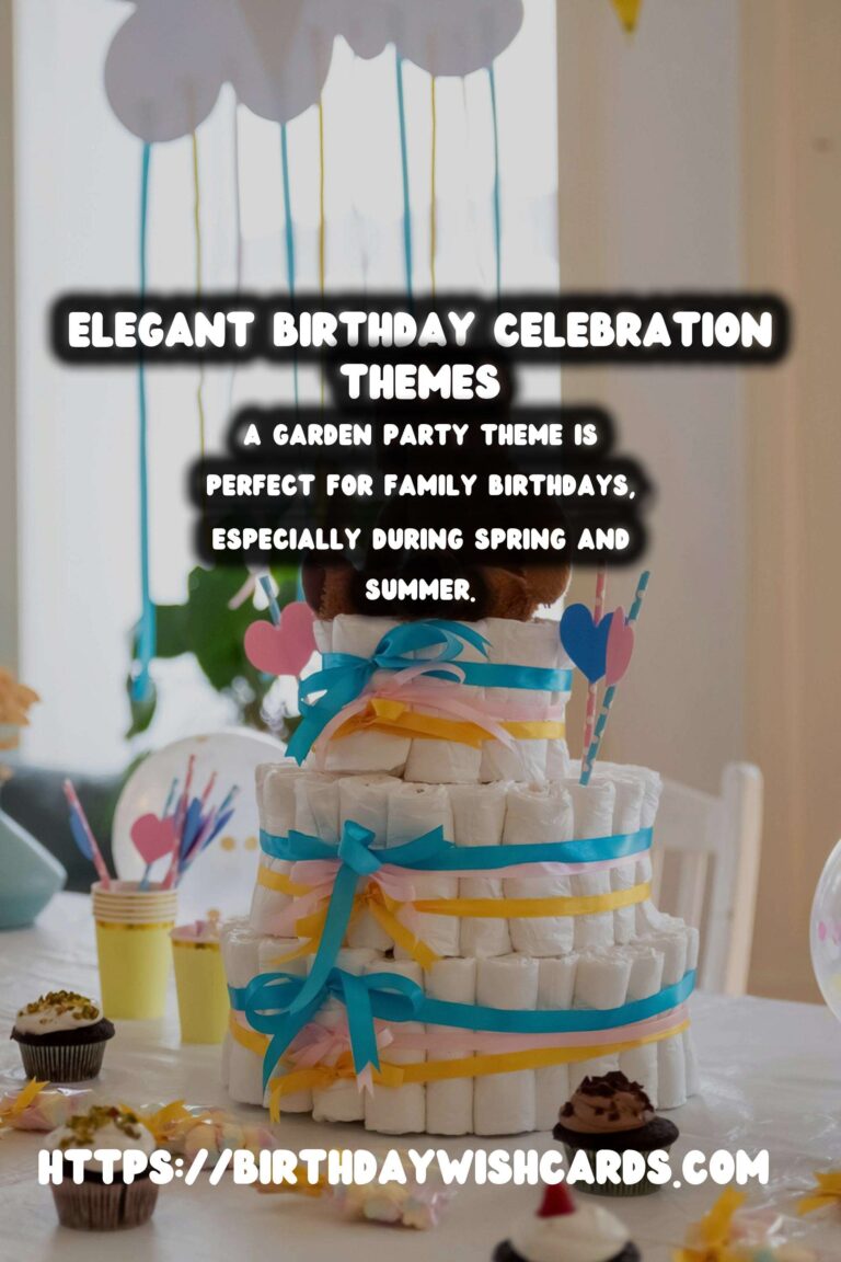 Elegant Birthday Party Themes For the Whole Family