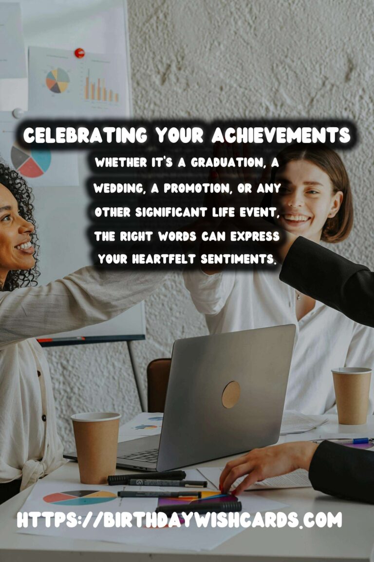 Elegant Congratulations Messages for Every Occasion in 2025