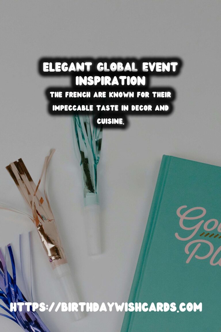 Elegant Global Event Inspiration That Spark Joy
