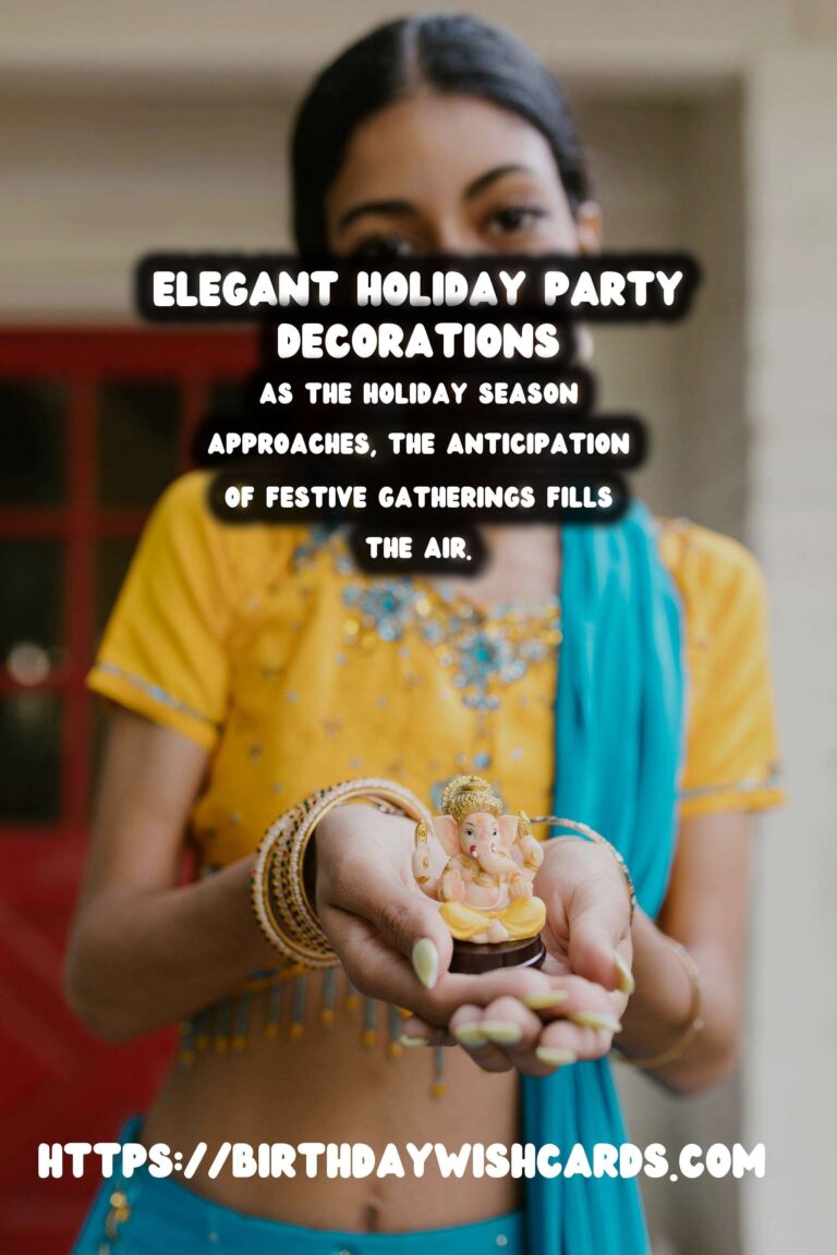 Elegant Holiday Party Themes That Capture the Moment