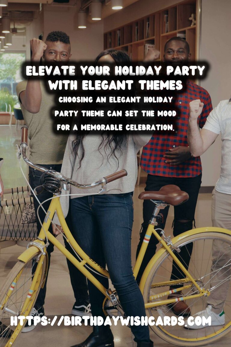 Elegant Holiday Party Themes That Shine