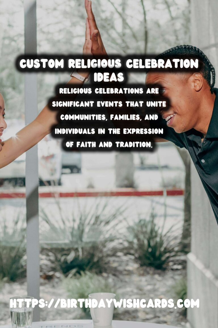 Elegant Ways to Customize Religious Celebration Ideas