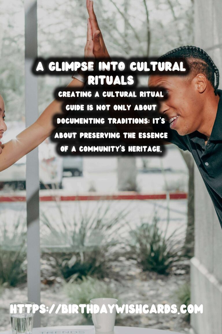 Elegant Ways to Prepare a Cultural Ritual Guide