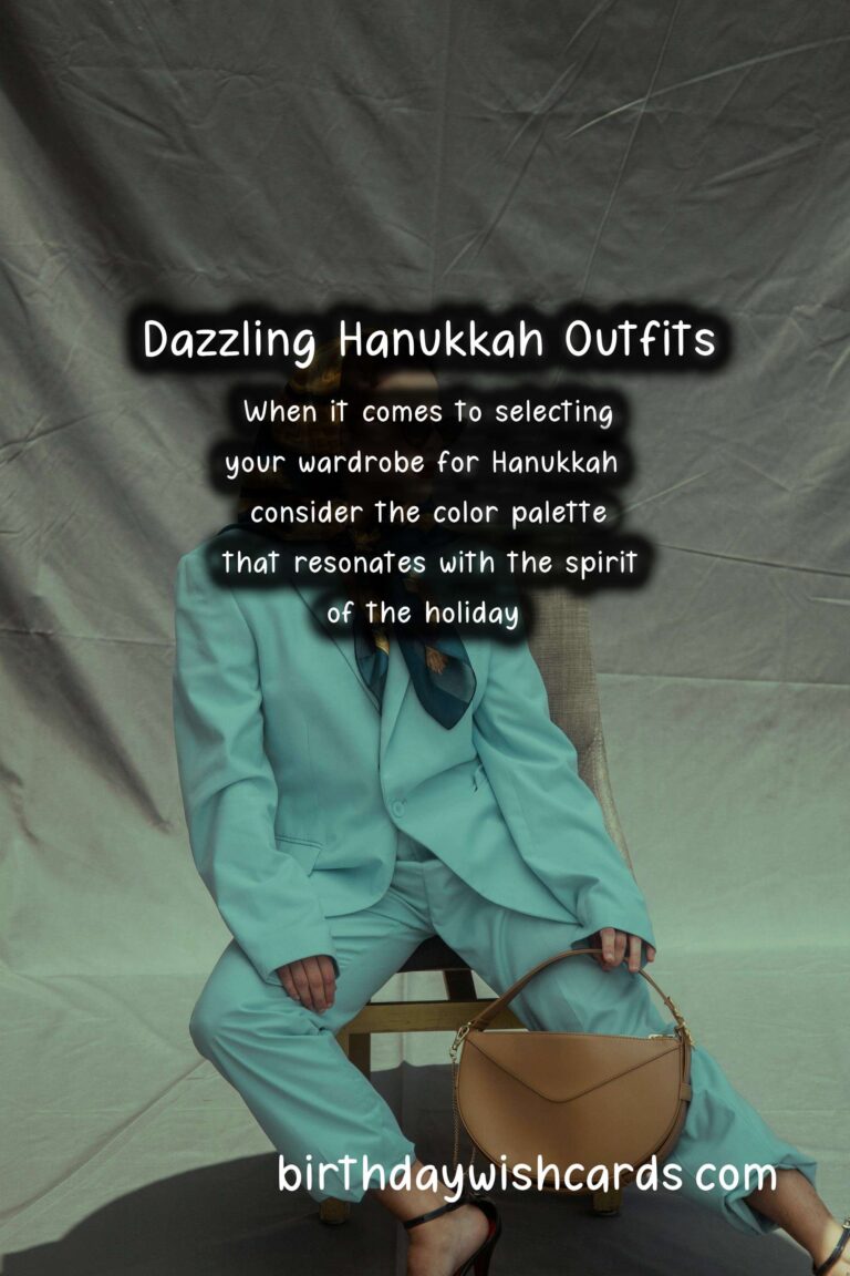 Embrace the Spirit: Seasonal Fashion Trends for Hanukkah