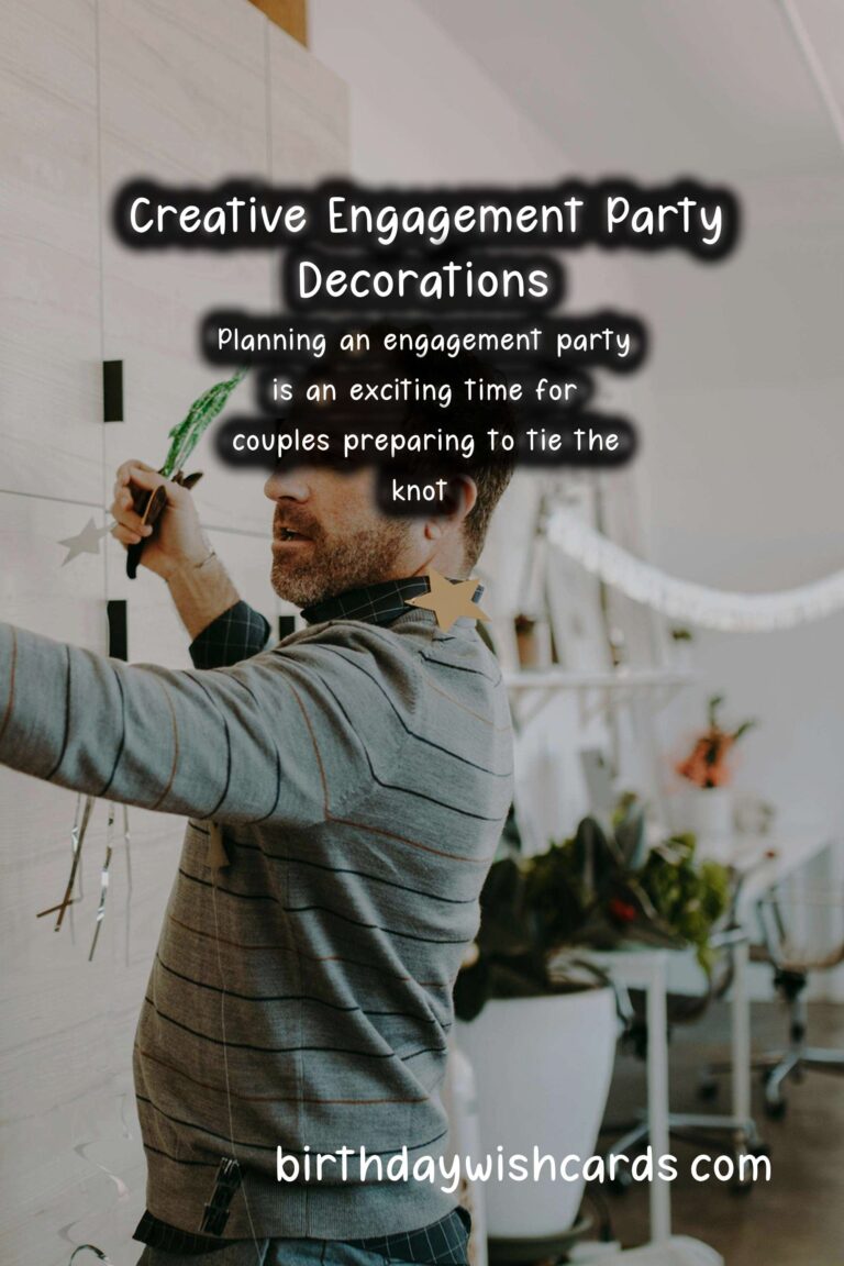 Engagement Party Ideas for Family and Friends