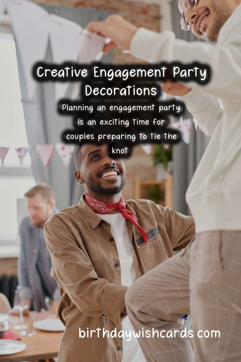 Engagement Party Ideas for Family and Friends