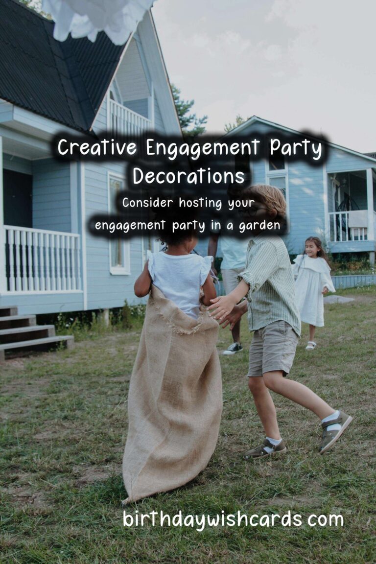 Engagement Party Ideas for Family and Friends