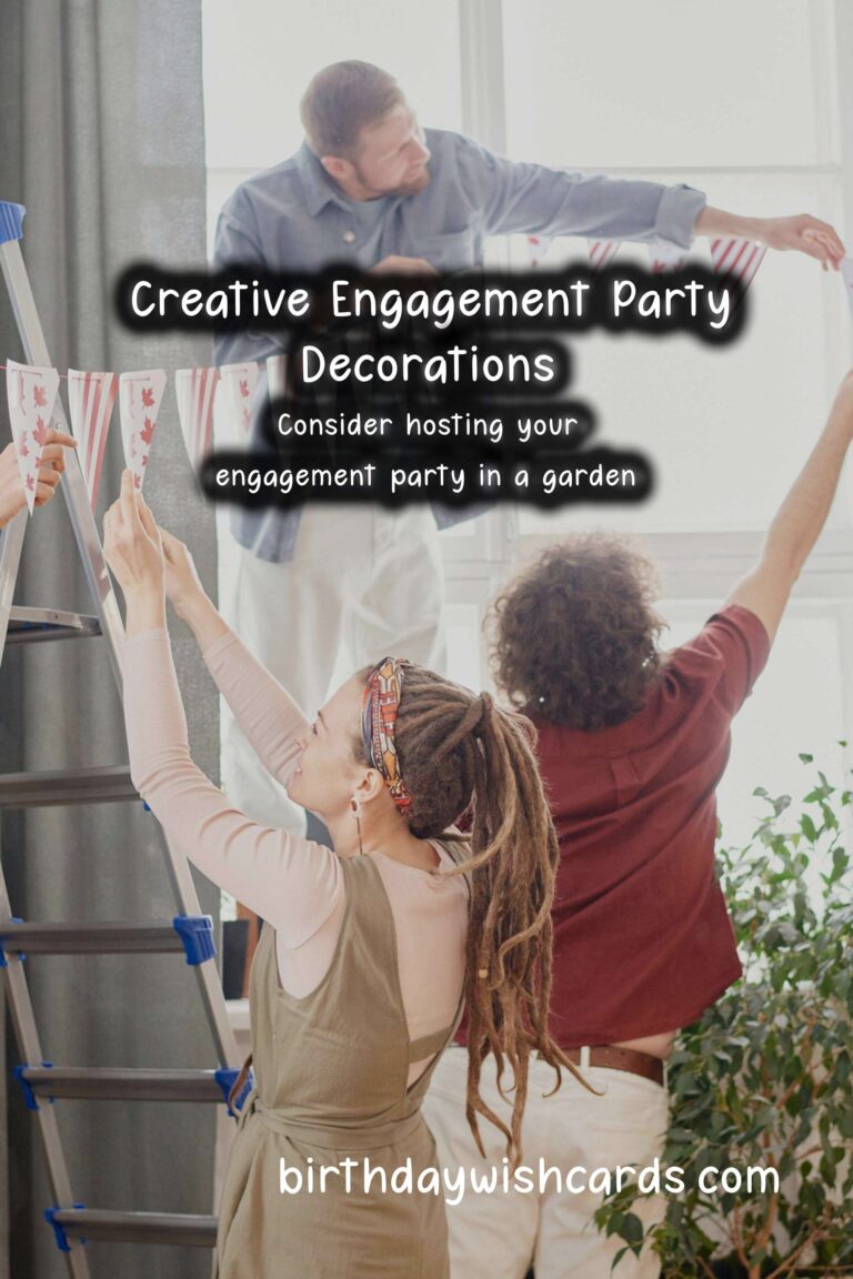 Engagement Party Ideas for Family and Friends