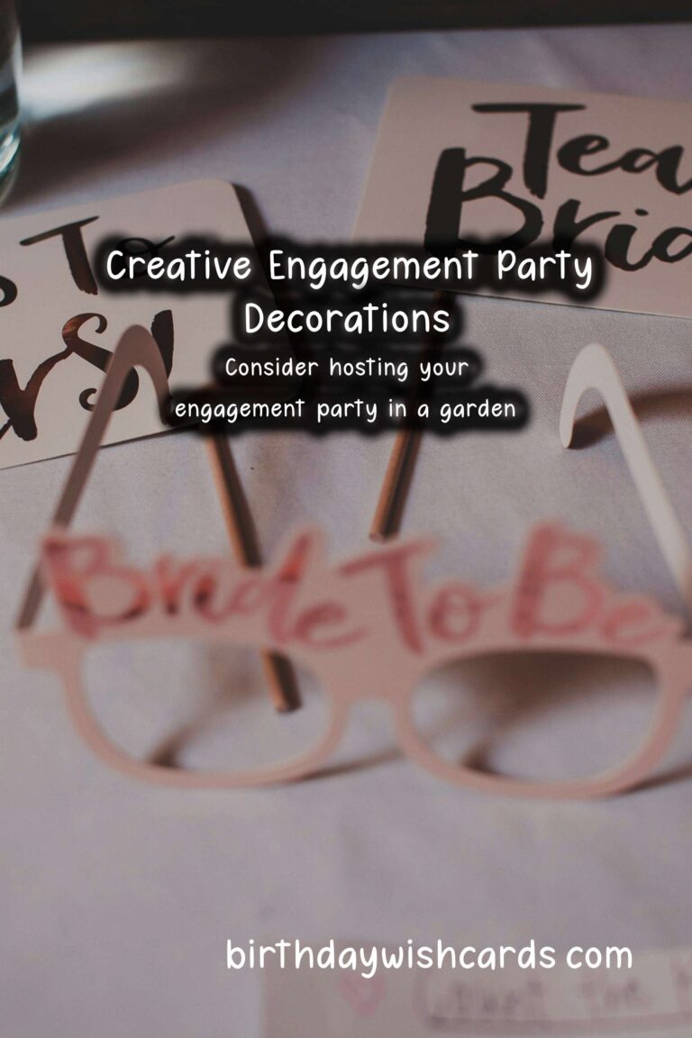 Engagement Party Ideas for Family and Friends