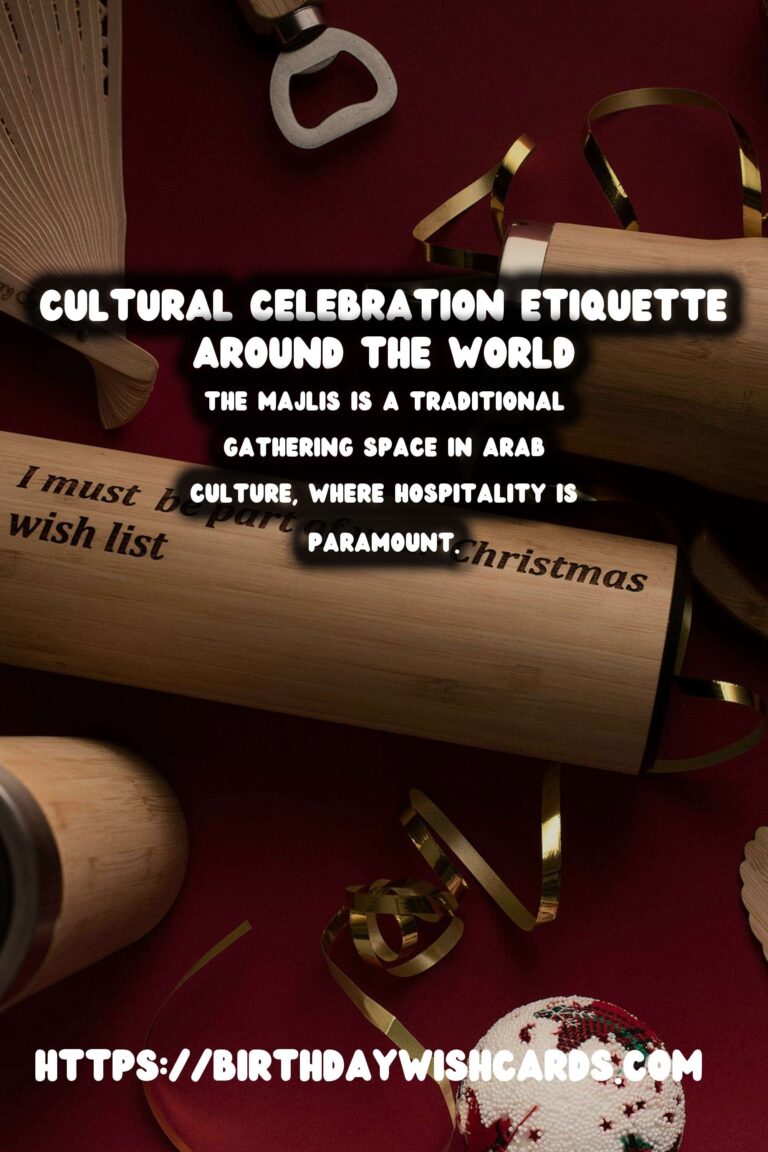 Enriching Celebration Etiquette Around the World That Will Wow Your Guests