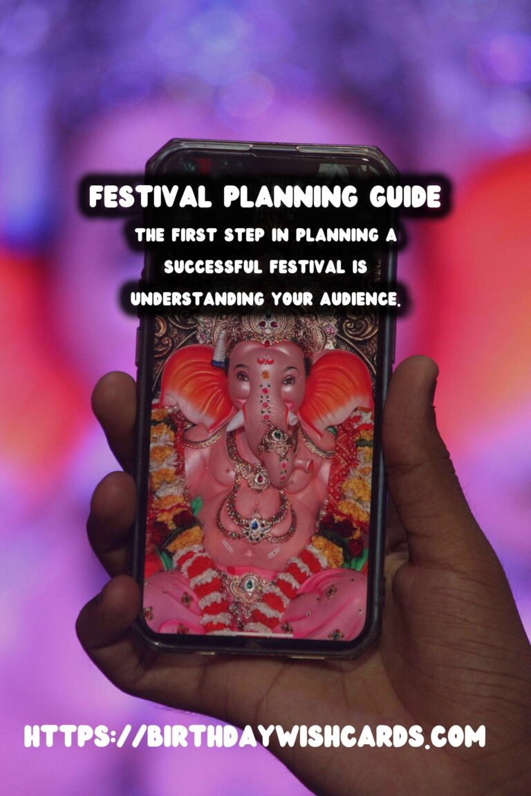 Enriching Festival Planning Guide For Social Media