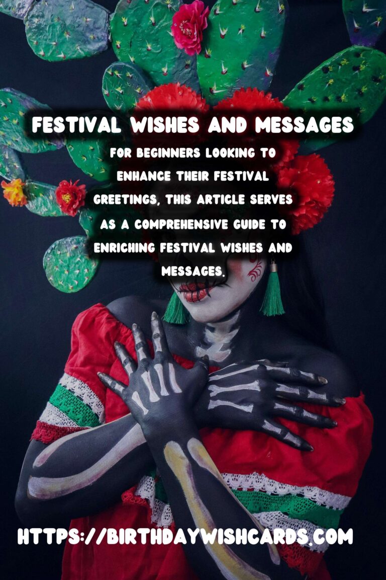 Enriching Festival Wishes and Messages For Beginners