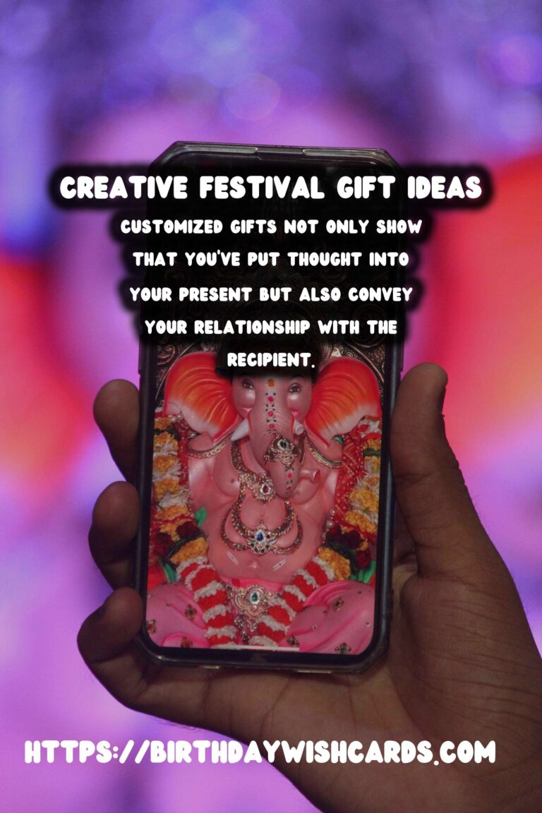 Enriching Ways to Customize Festival Gift Ideas