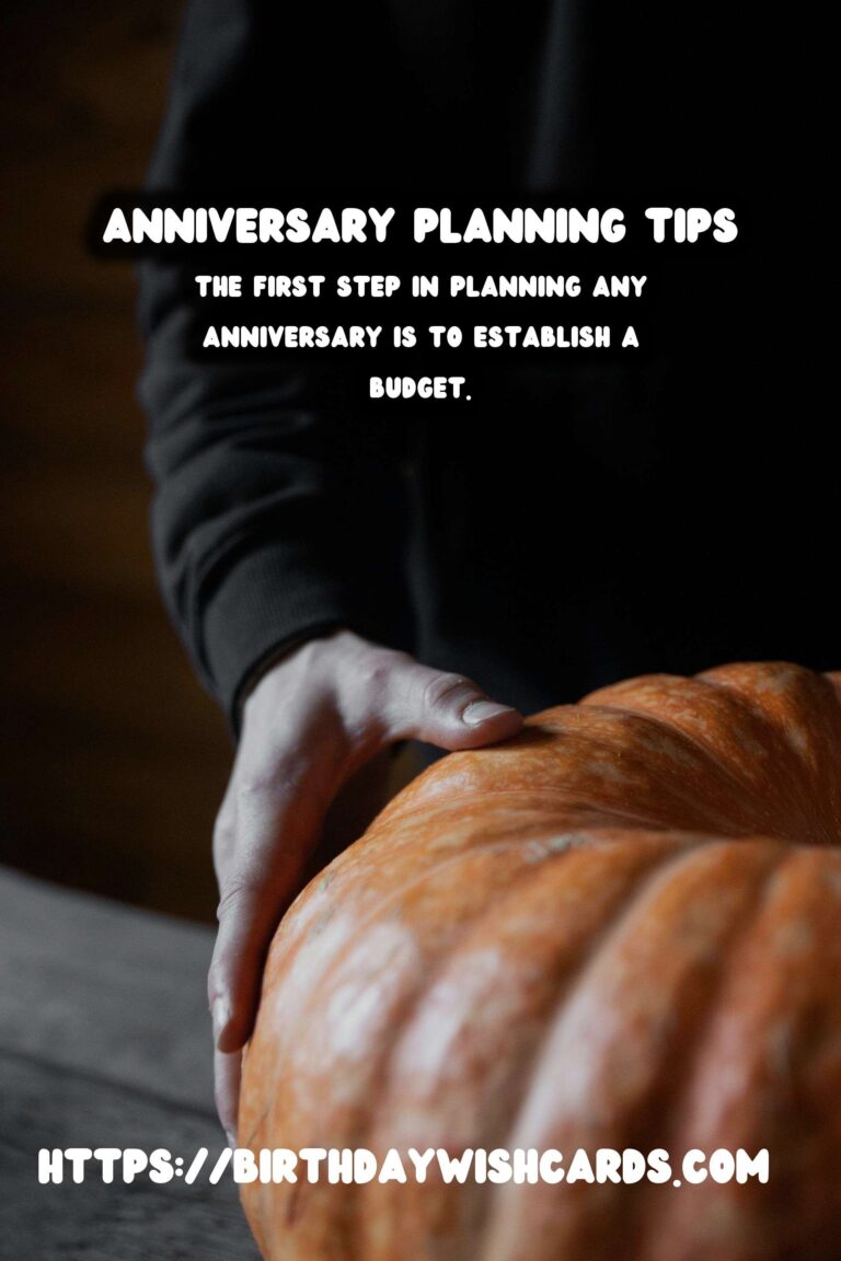 Essential Anniversary Planning Tips For Beginners