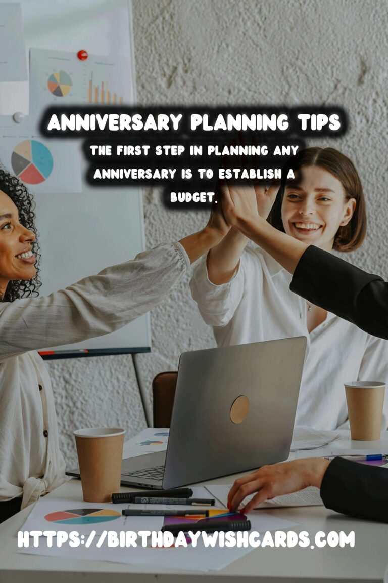 Essential Anniversary Planning Tips For Beginners