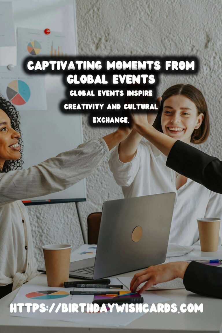 Essential Global Event Inspiration That Captures the Moment