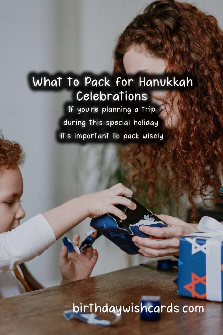 Essential Packing List for Your Hanukkah Trips