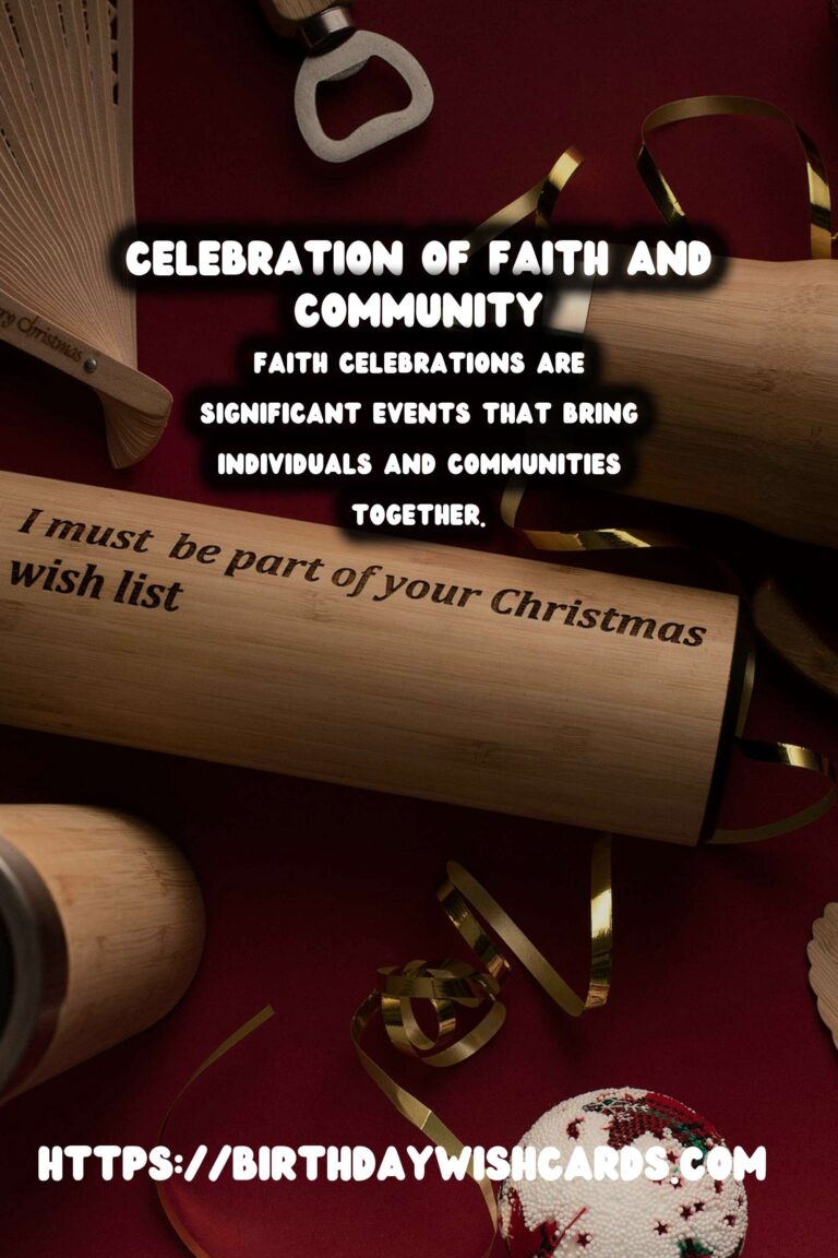 Essential Ways to Customize Faith Celebration Messages