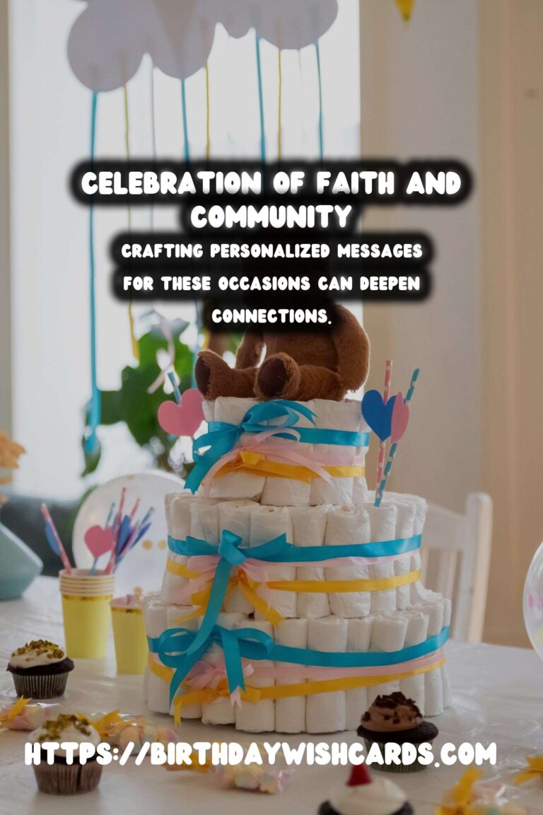 Essential Ways to Customize Faith Celebration Messages