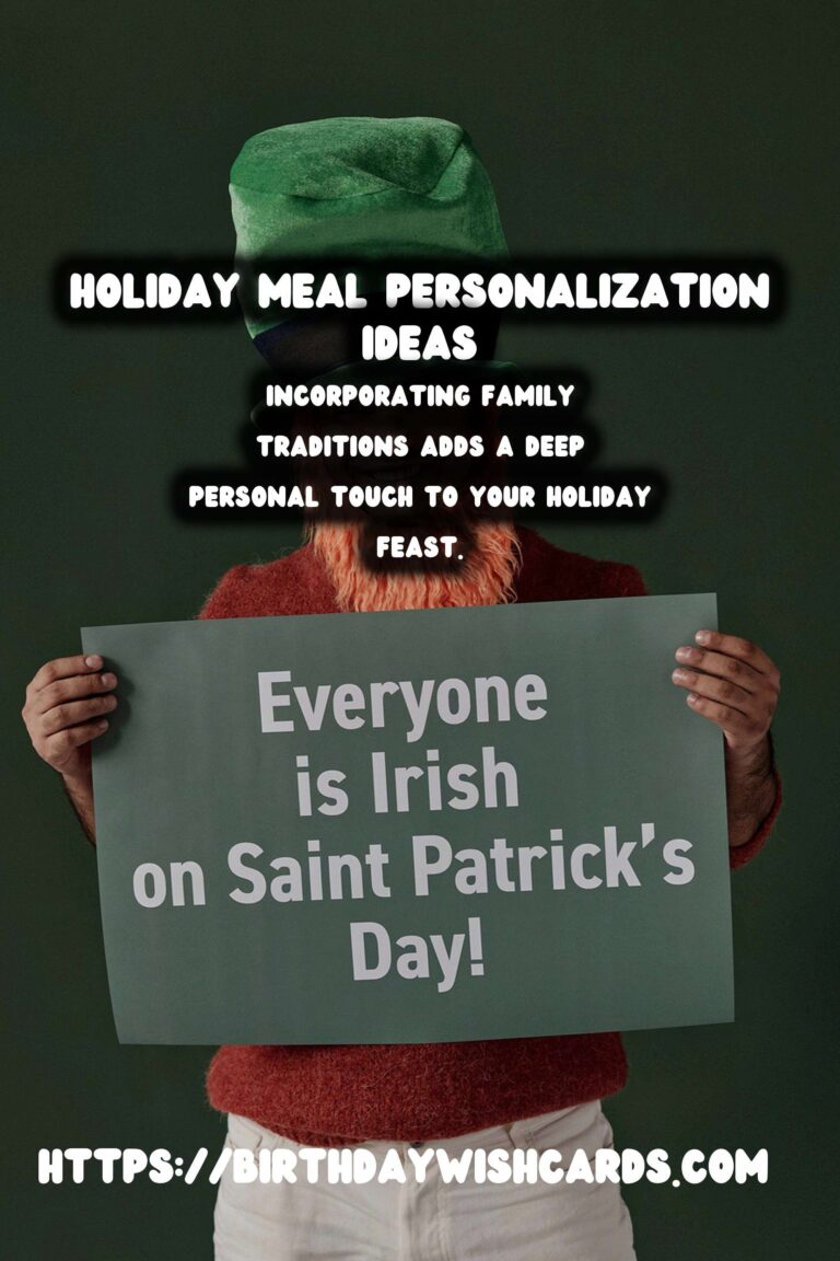 Essential Ways to Personalize Holiday Food Ideas