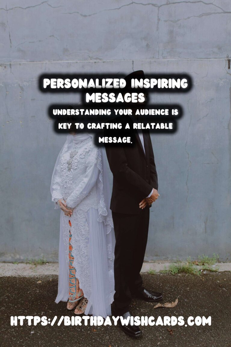 Essential Ways to Personalize Inspirational Messages
