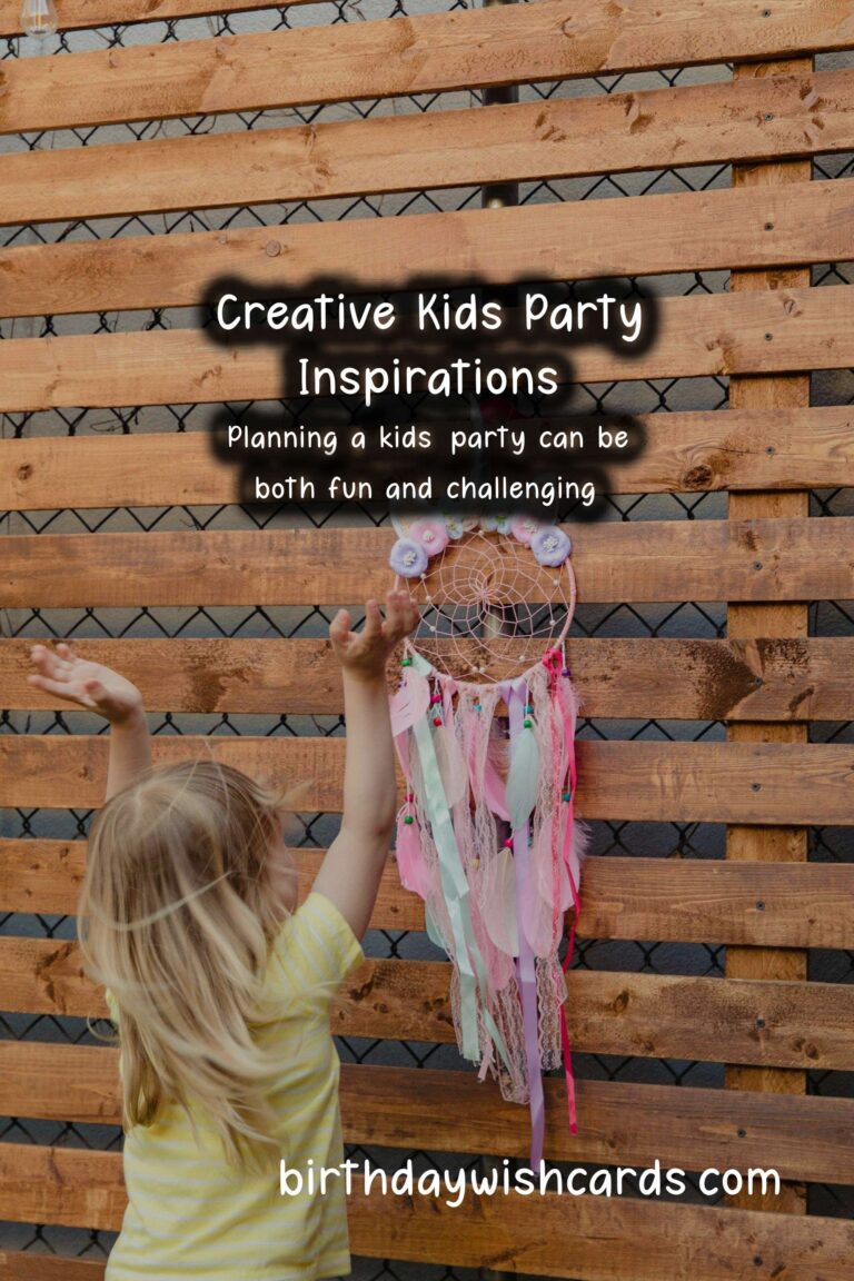 Exciting Kids Party Ideas for Family and Friends