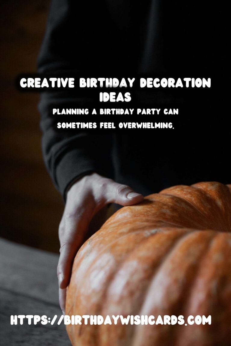 Expert Tips for Last-Minute Birthday Decorations Planning