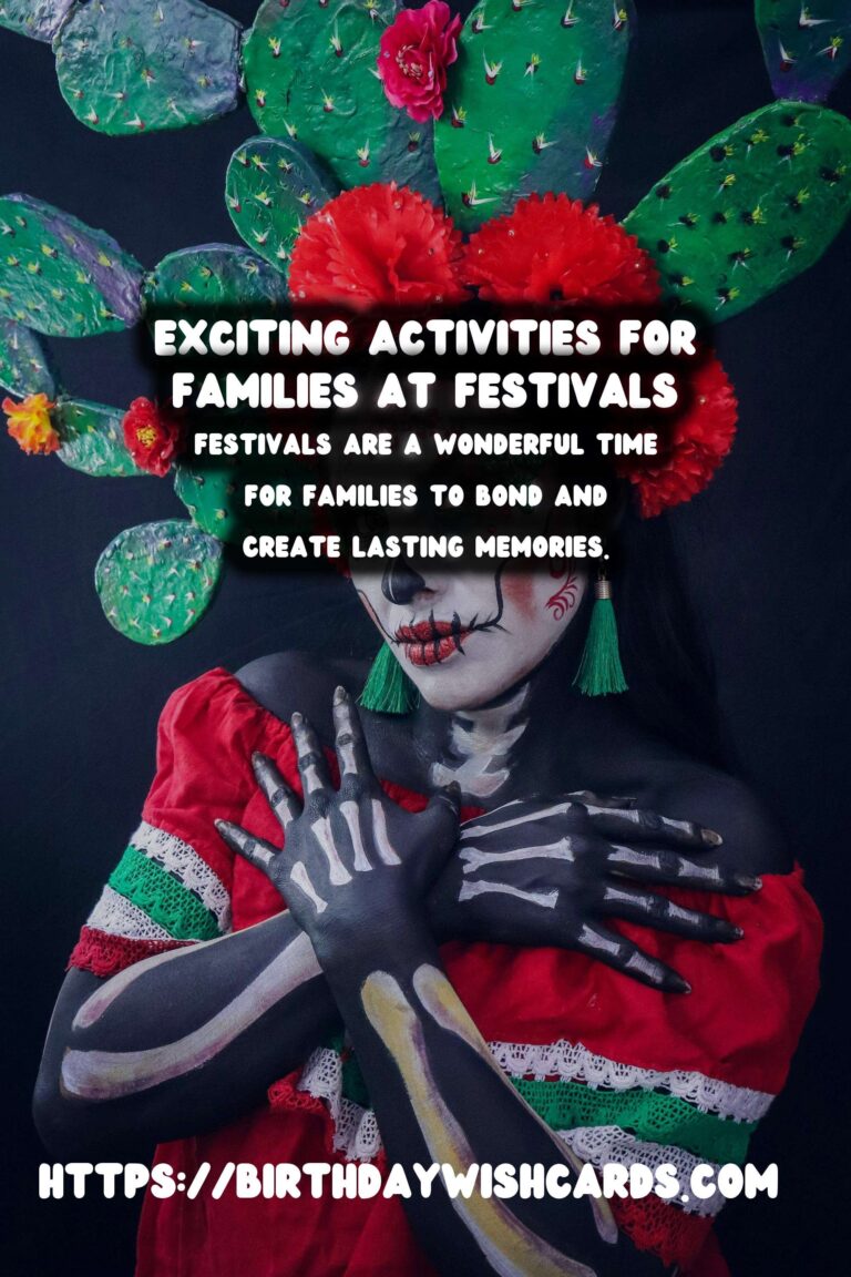 Expert Tips for Trendy Festival Activities for Families