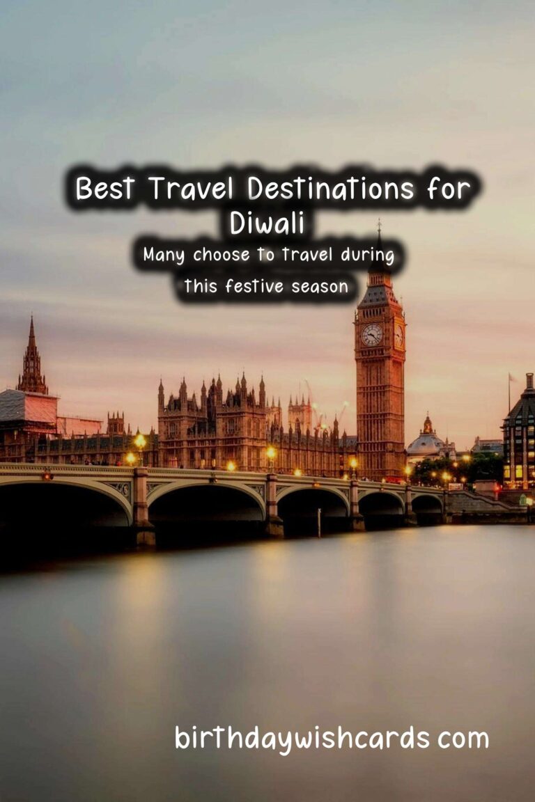Explore the Best Travel Destinations for Diwali